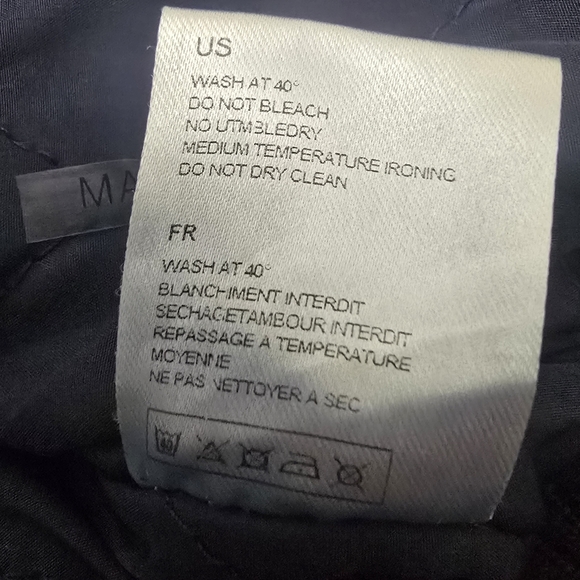 Elan Cropped Cinched Elastic Waist Womens Size Small Denim Jacket - Picture 9 of 12